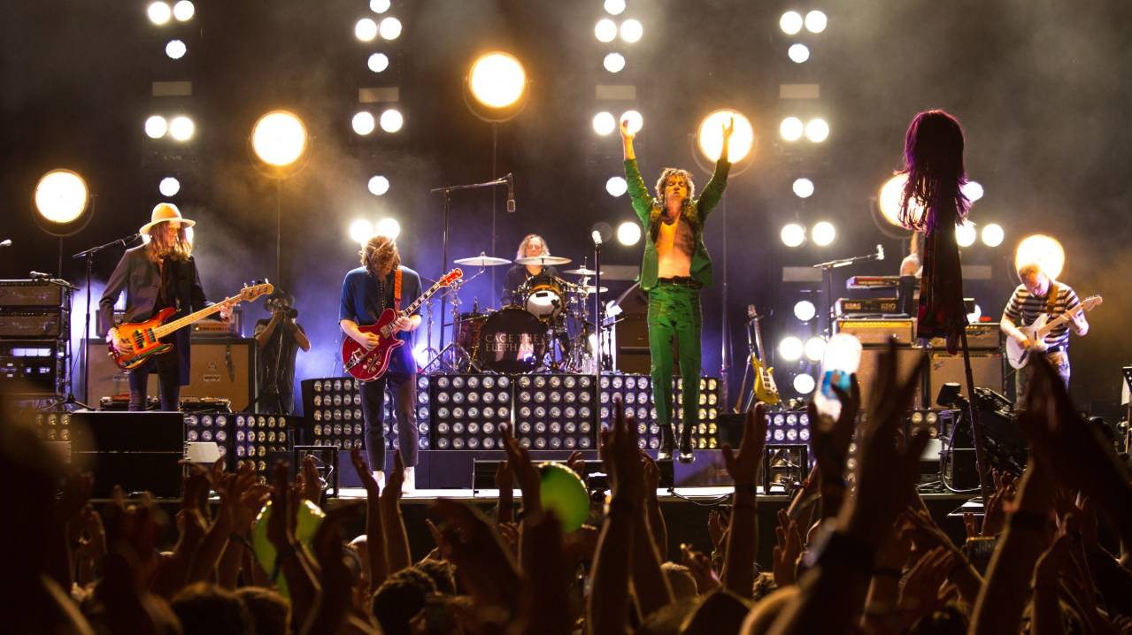 Cage the Elephant performs live at the Bonnaroo Music & Arts Festival