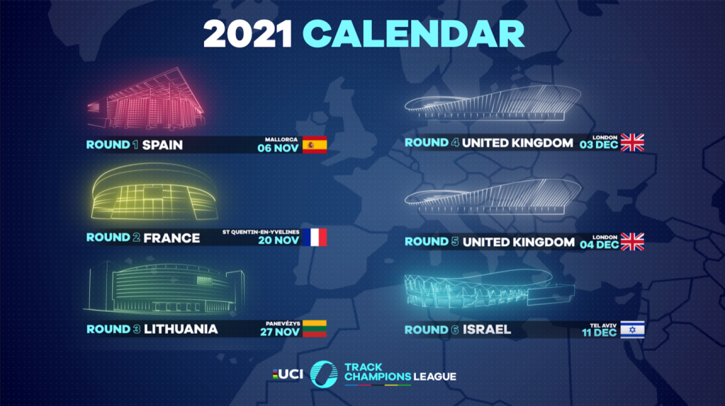 Calendar for the 2021 Championships