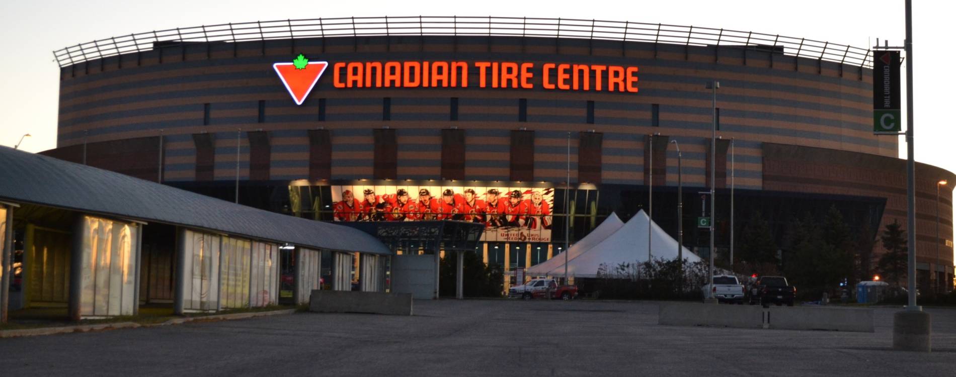 Canadian Tire Centre exterior in Ottawa