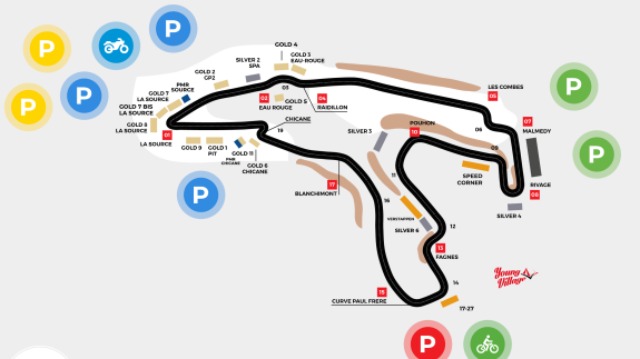 TRAVEL & PARKING | F1 Belgian Grand Prix | 25-27 Jul 2025 | Circuit de ...