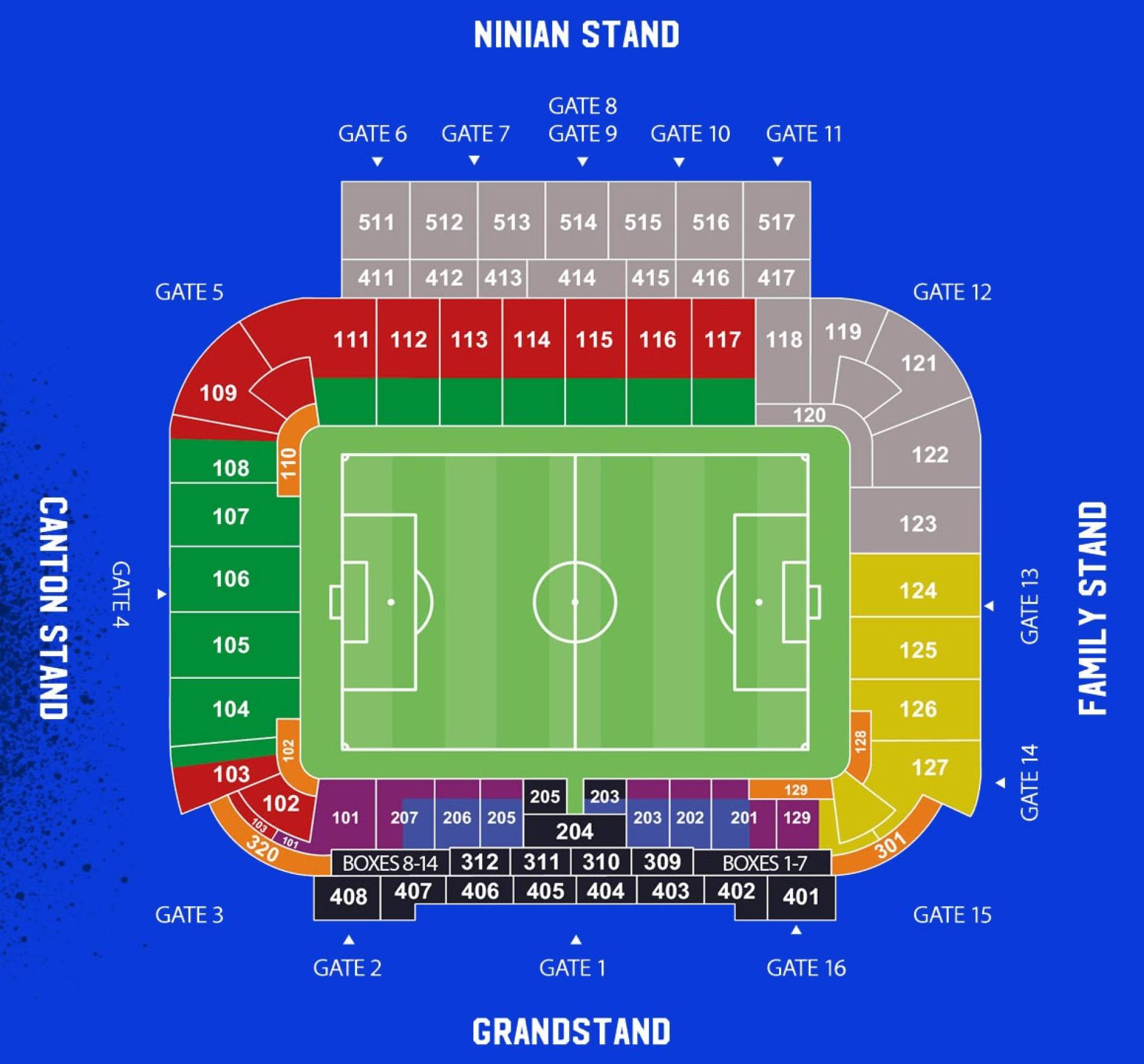Cardiff City Stadium Map