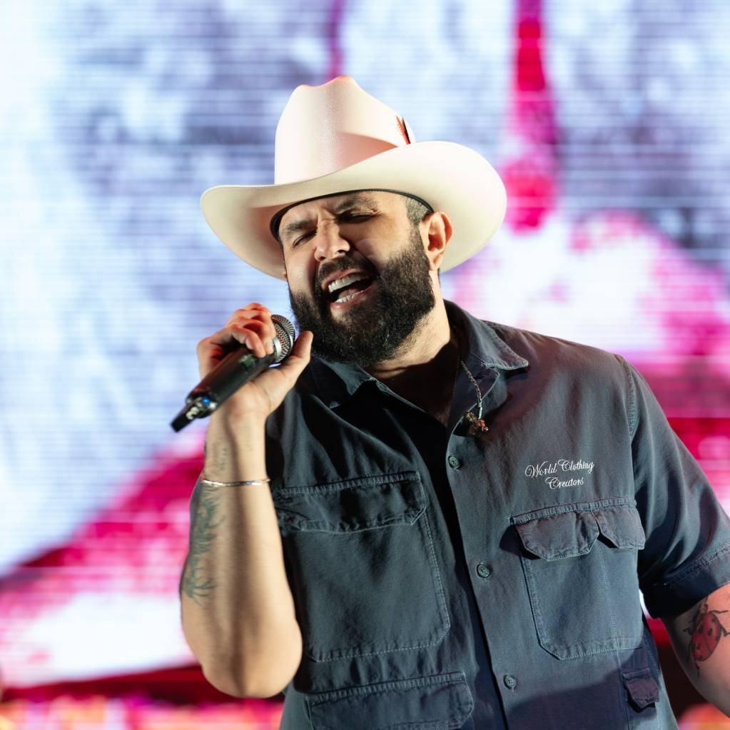 Carin Leon performs in Sunrise