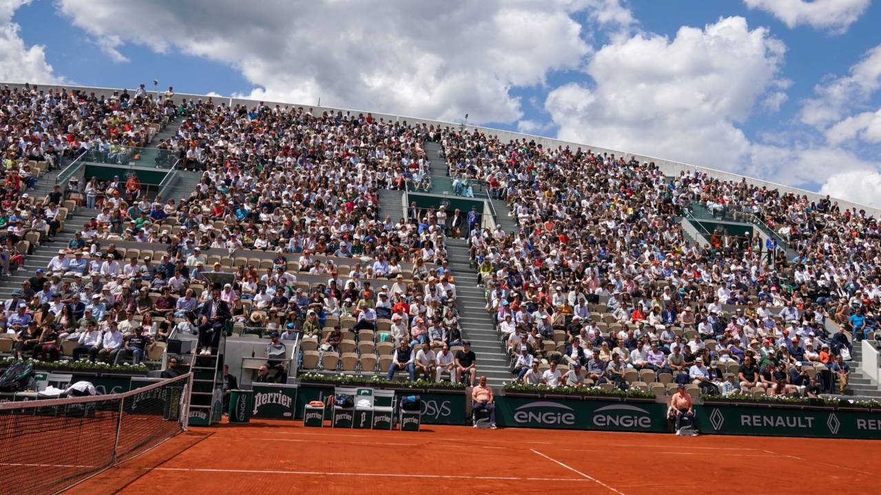 Category 2 seating, located in the upper rows in the middle of all 4 stands