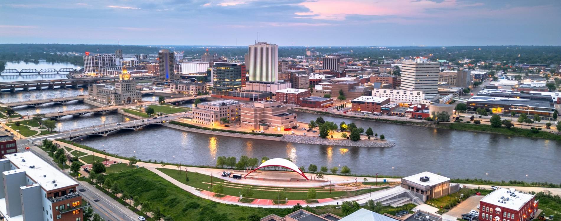 Cedar Rapids skyline