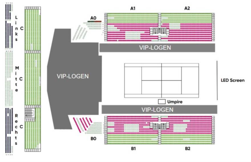 Rot-Weiss Tennis Club Map