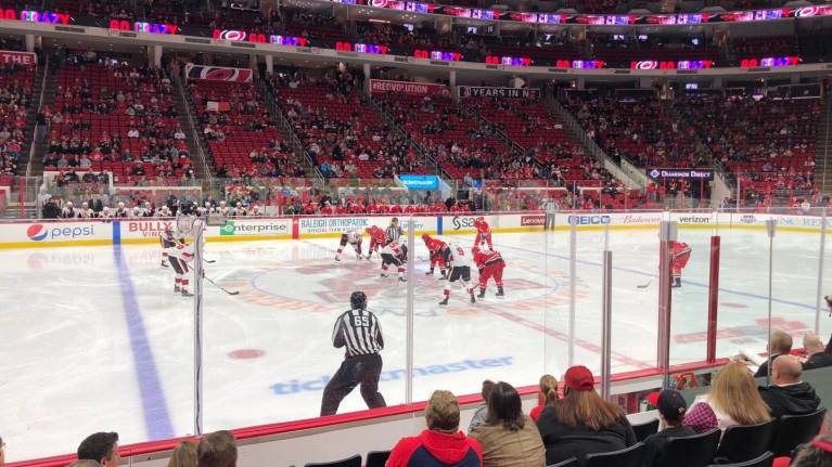 Center Ice Premier in Section 120 at PNC Arena