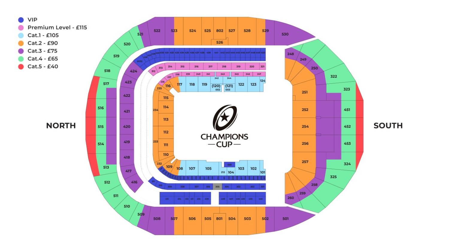 Final Leinster vs Toulouse Tickets 25 May 2024 Tottenham Hotspur