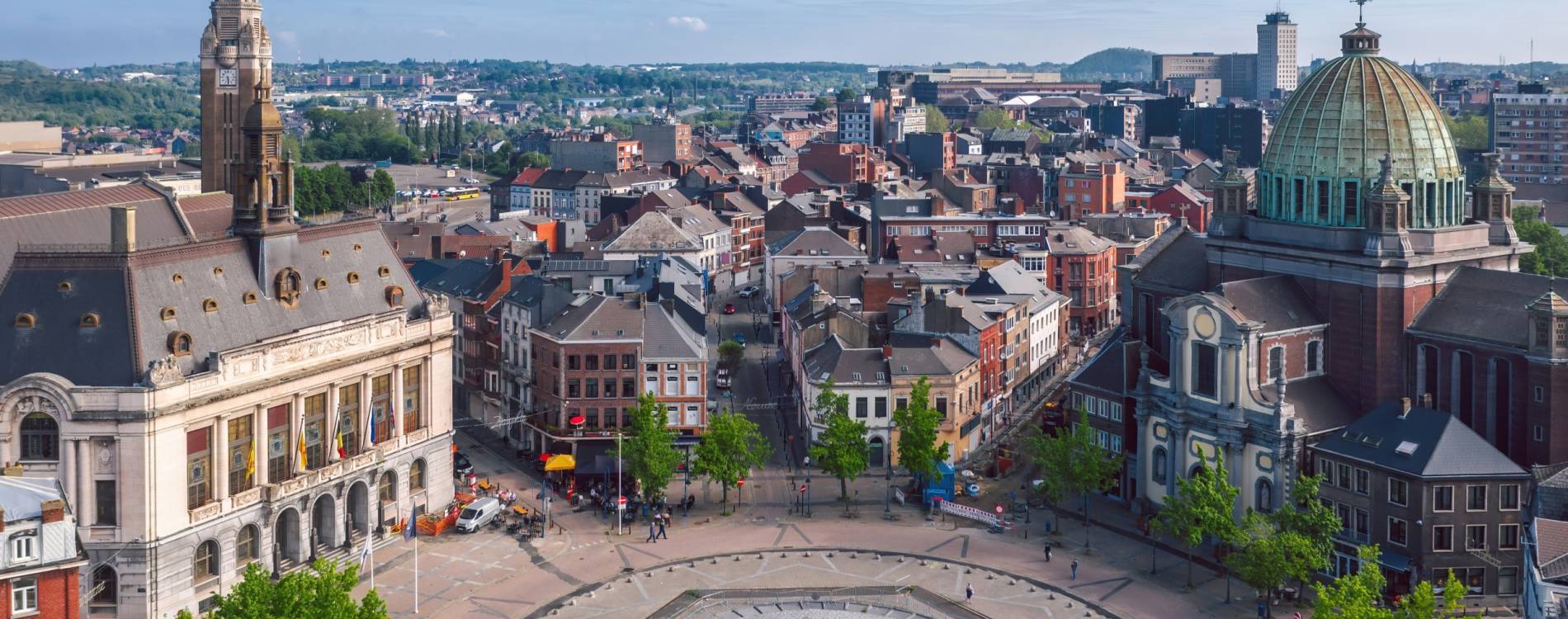 Charleroi skyline