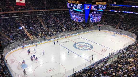 Chase Bridge Section 310 at Madison Square Garden