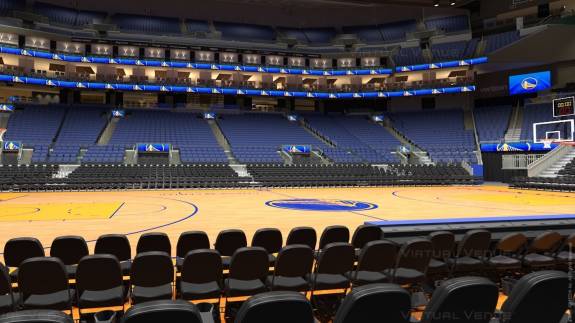 Chase Center Floor View