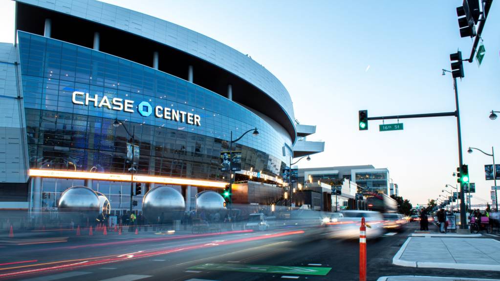 Chase Center in San Francisco will host Revolution in 2023