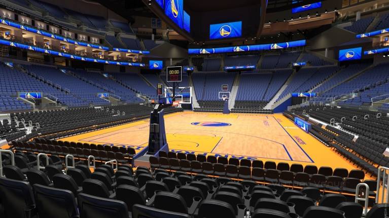 Chase Center Lower View