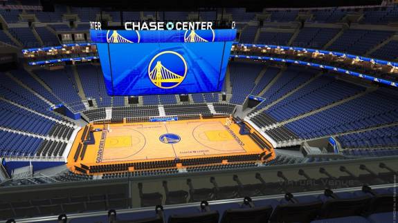 Chase Center Upper View