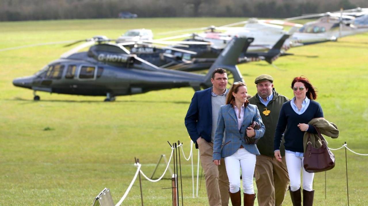 Cheltenham Racecourse Helipad