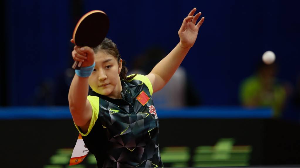 Chen Meng won the women’s singles at Singapore Smash 2022