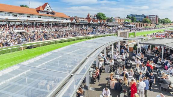Chester Racecourse Winning Post