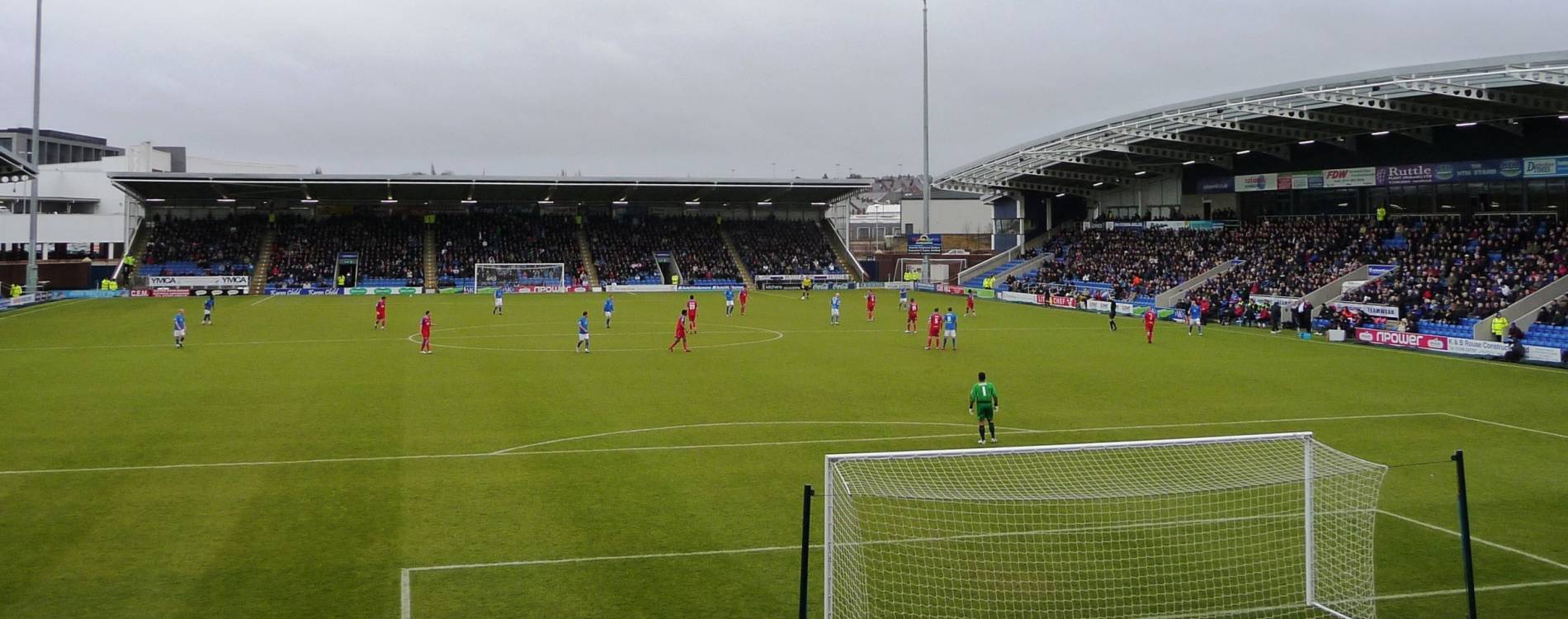 Chesterfield hosting Aldershot at SMH Group Stadium