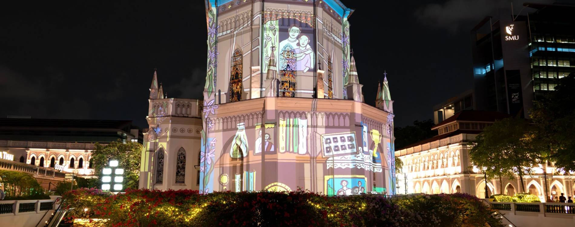 CHIJMES Hall During Singapore Night Festival