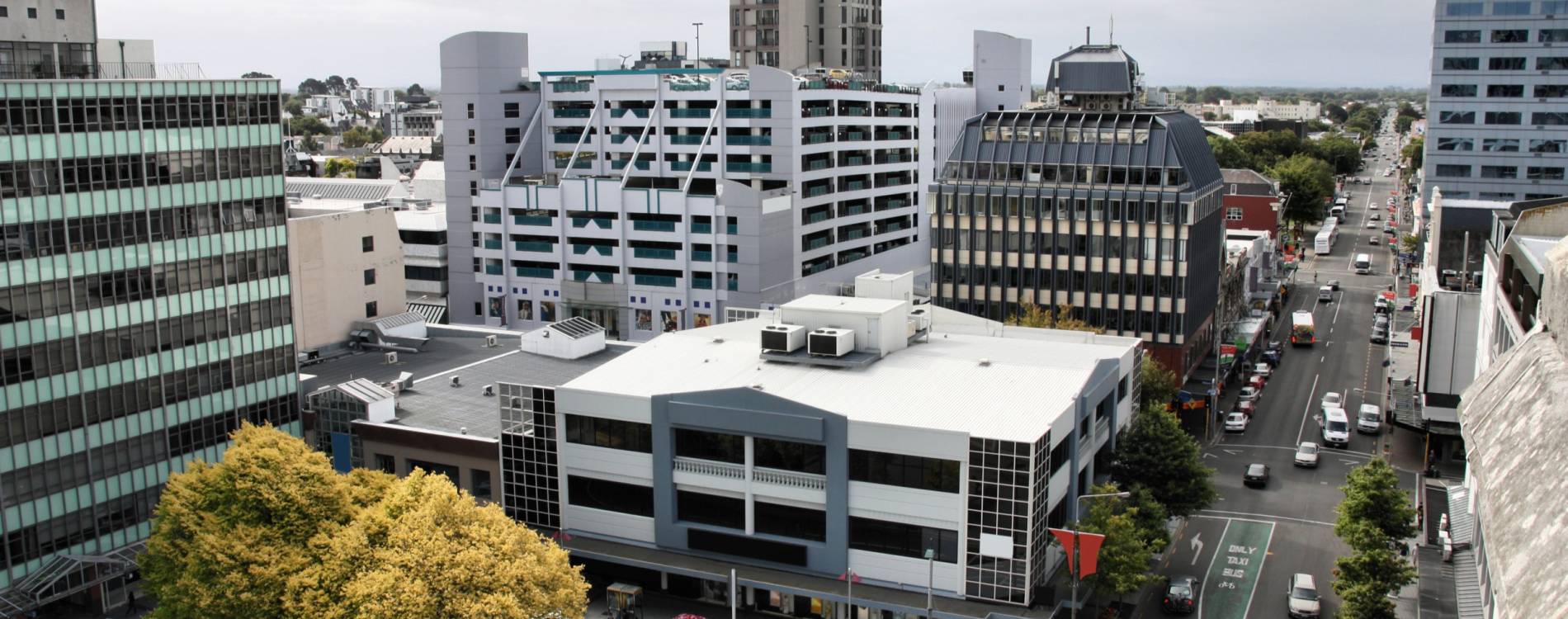 Christchurch skyline