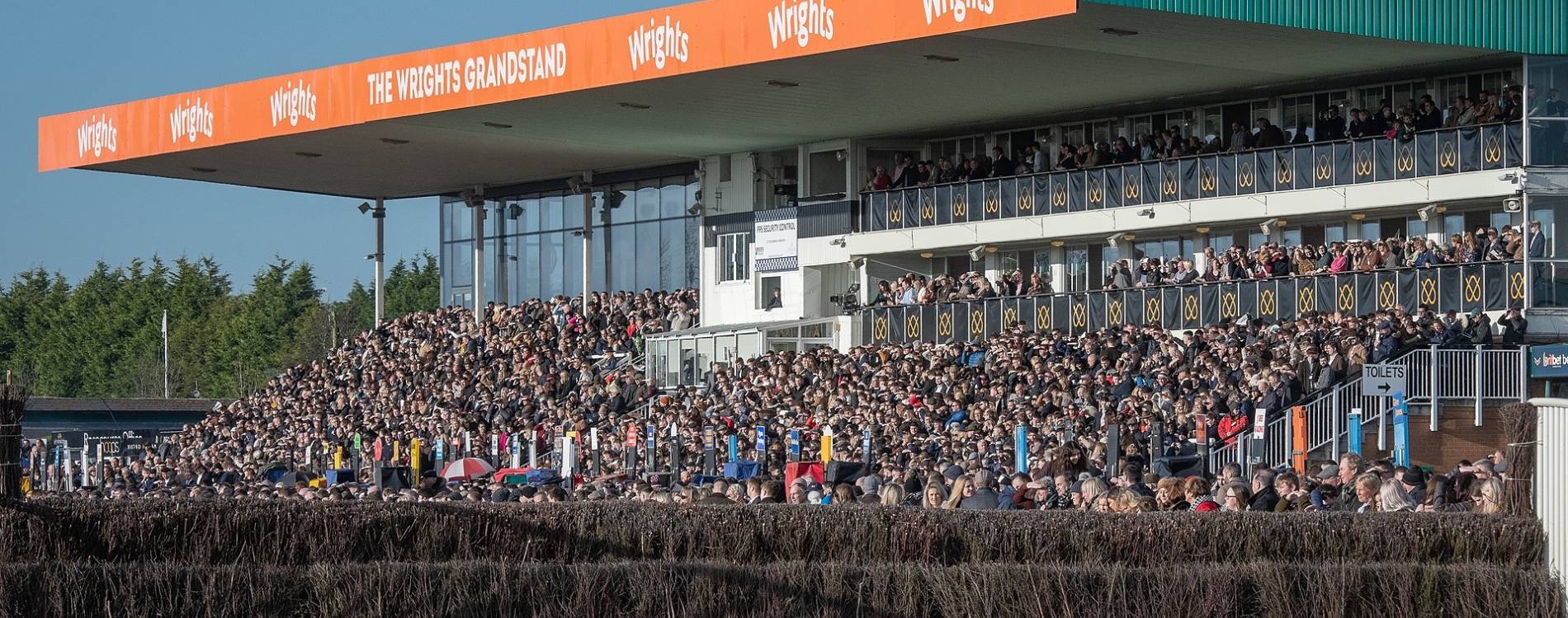 Christmas stands at Uttoxeter