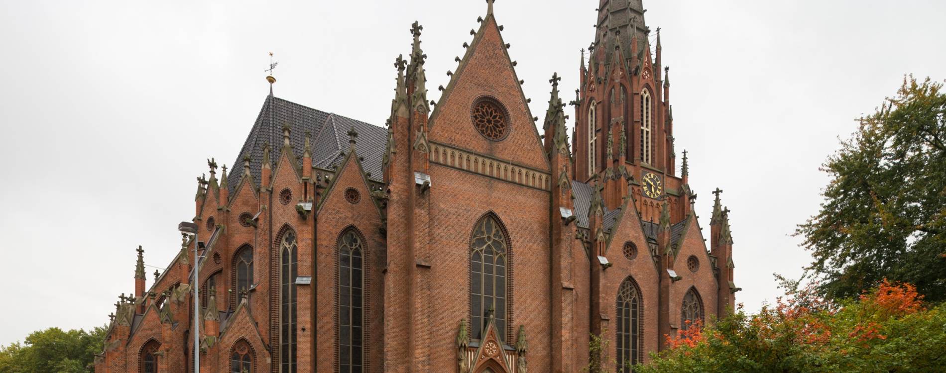 Christuskirche church located at Conrad-Wilhelm-Hase-Platz square