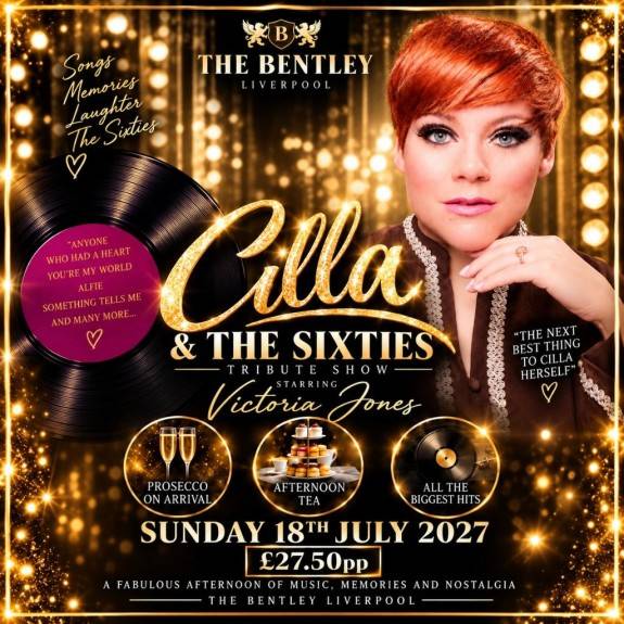 CILLA & THE SIXTIES The Ultimate Feel-Good Tribute Show