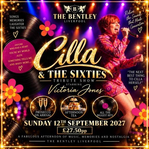 CILLA & THE SIXTIES The Ultimate Feel-Good Tribute Show