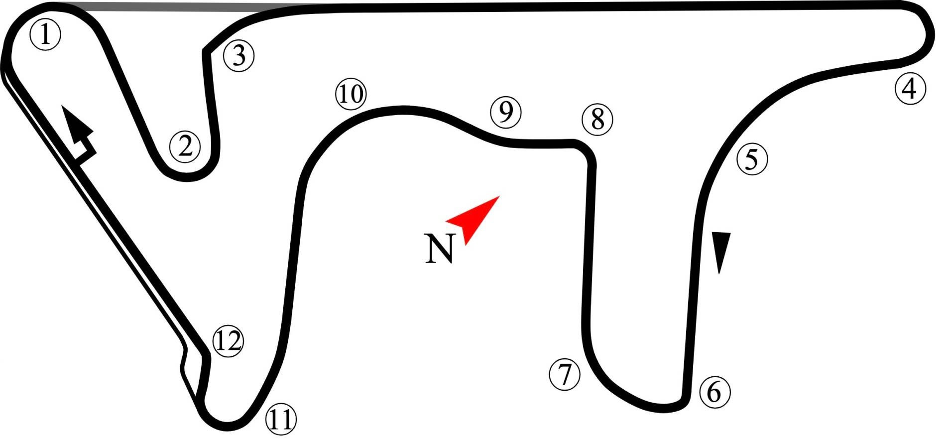Autódromo Termas de Río Hondo Map
