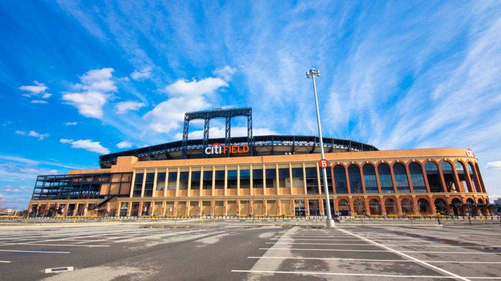 Citi Field, home to the New York Mets, is an MLB venue with numerous onsite parking options