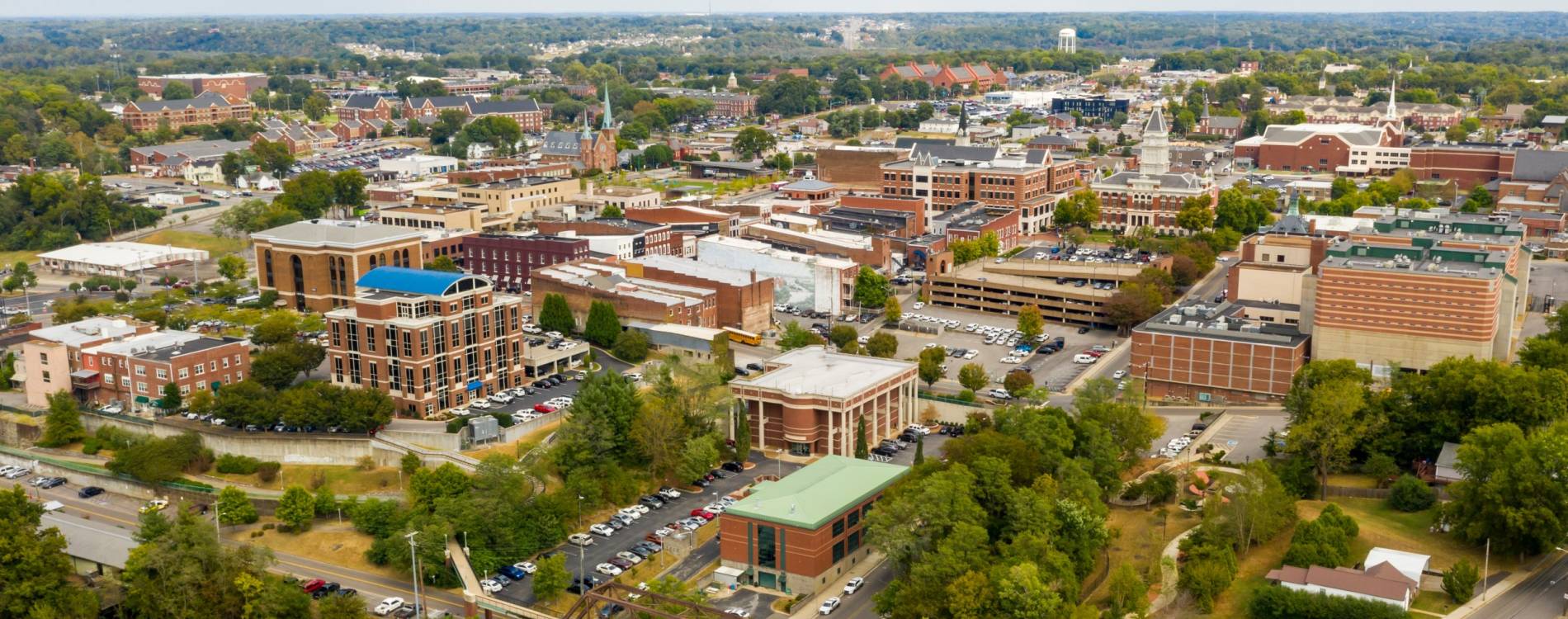 Clarksville skyline