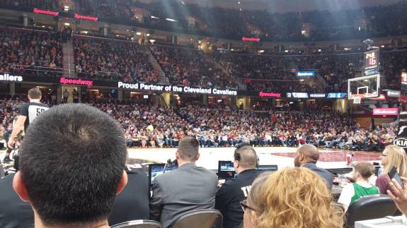 Cleveland Cavaliers playing Dallas Mavericks