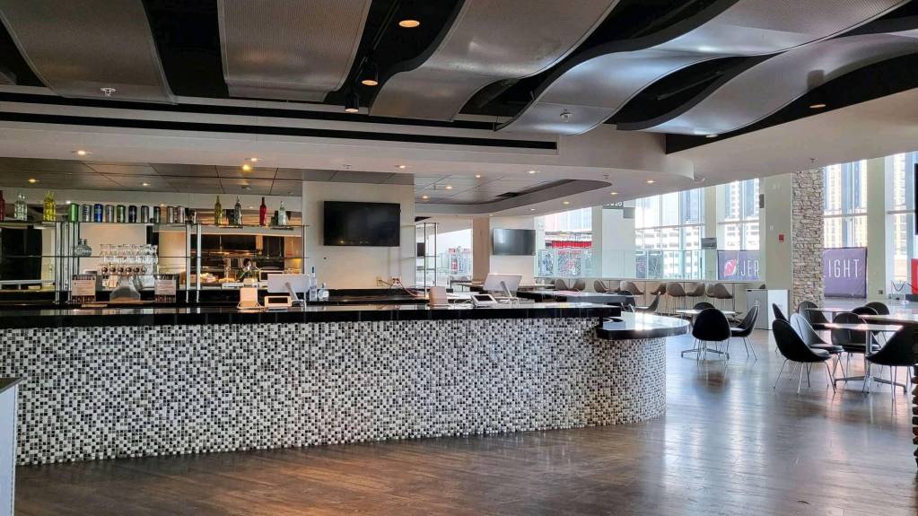 Club behind sections 18, 19, and 20