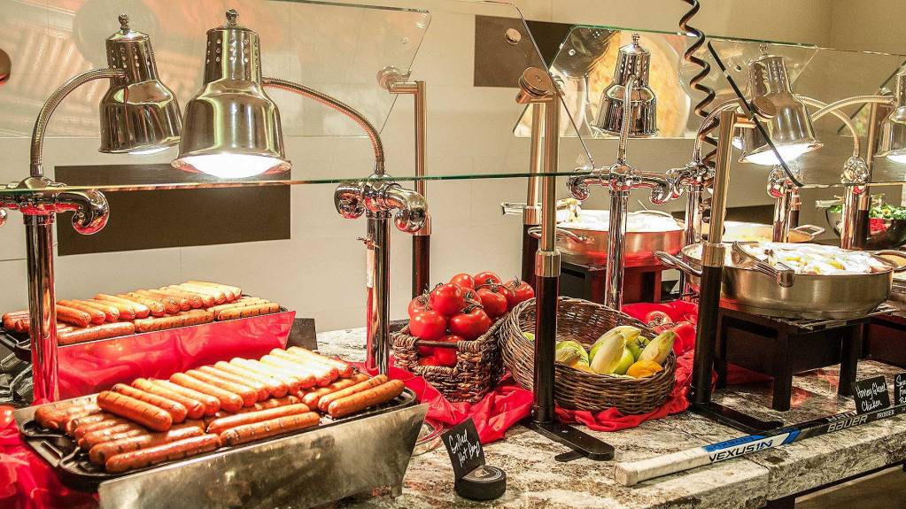 Club (C Level) food at Xcel Energy Center