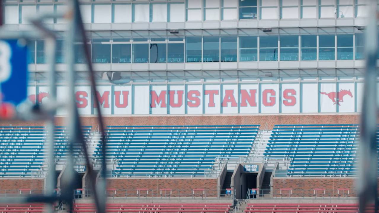 Club (Section 300) | SMU Mustangs Football vs Houston Christian Huskies ...