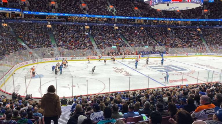 Club Seats in Section 106 at Rogers Arena