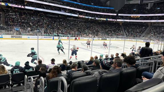 Club Seats in Section 15 at Climate Pledge Arena