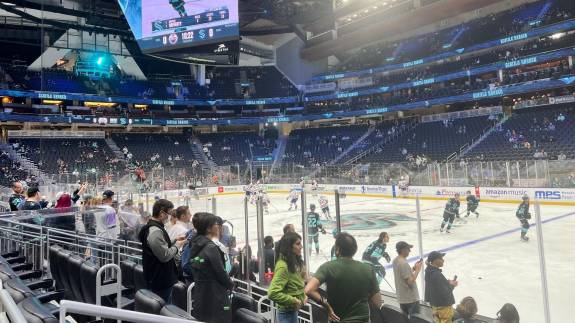 Club Seats in Section 26 at Climate Pledge Arena