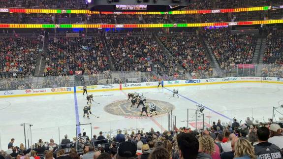 Club Seats in Section 5 at T-Mobile Arena