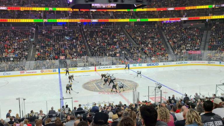 Club Seats in Section 5 at T-Mobile Arena