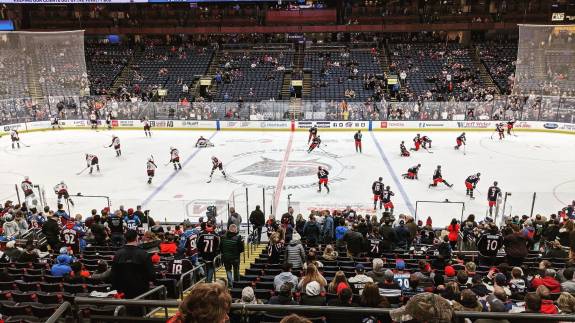 Club Seats in Section C3 at Nationwide Arena