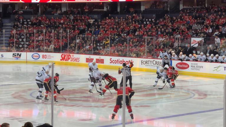 Club Section 112 at Scotiabank Saddledome