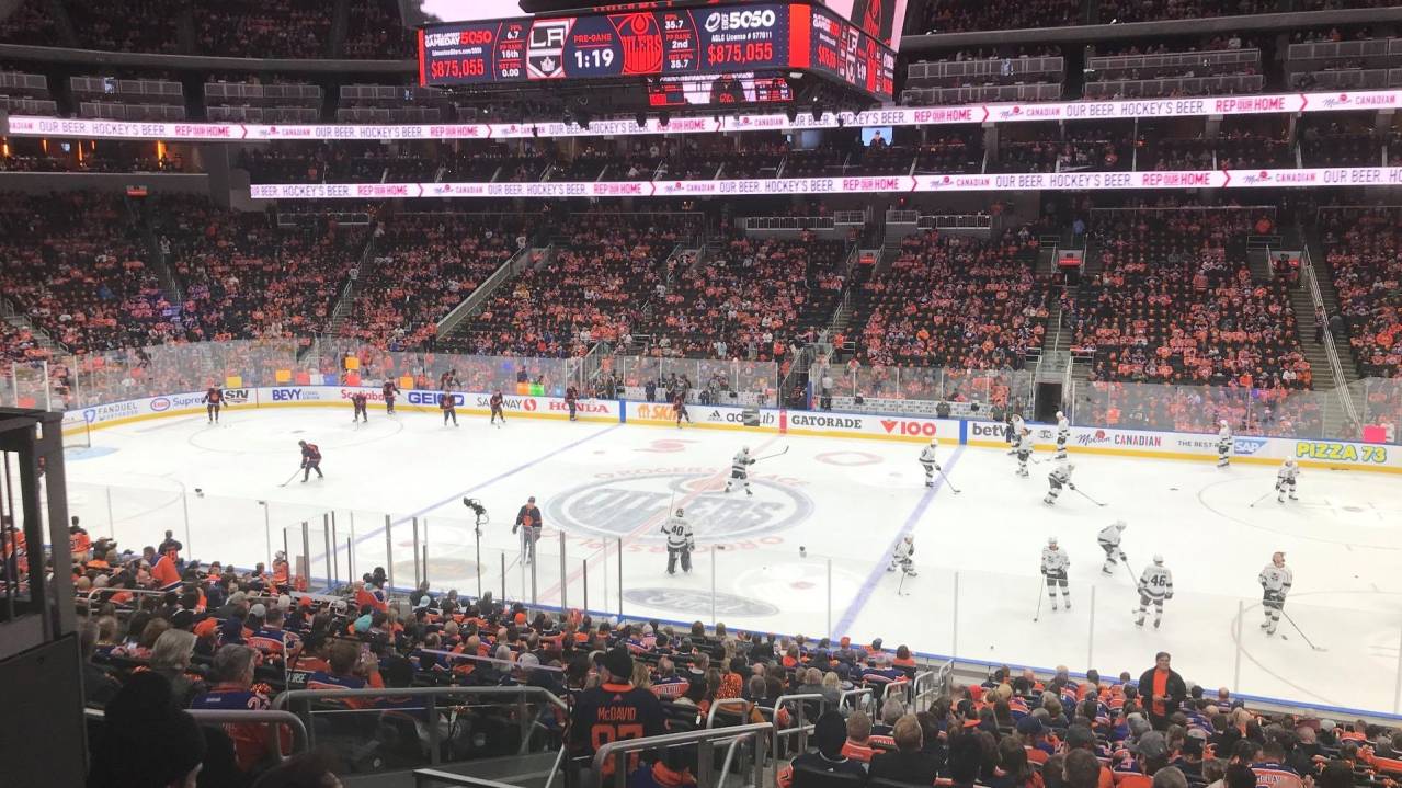 Club Section 118 at Rogers Place