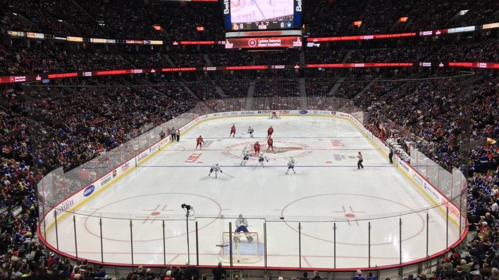 Club Section 215 at Canadian Tire Centre