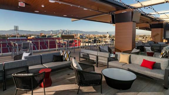 Club space at the LA Memorial Coliseum