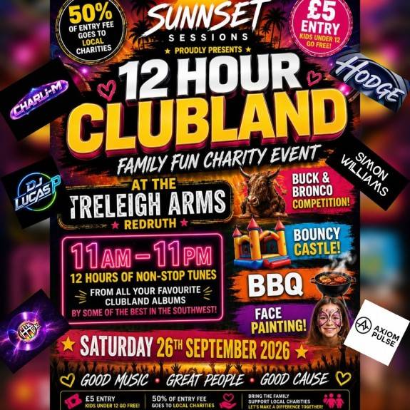Clubland family fun charity event