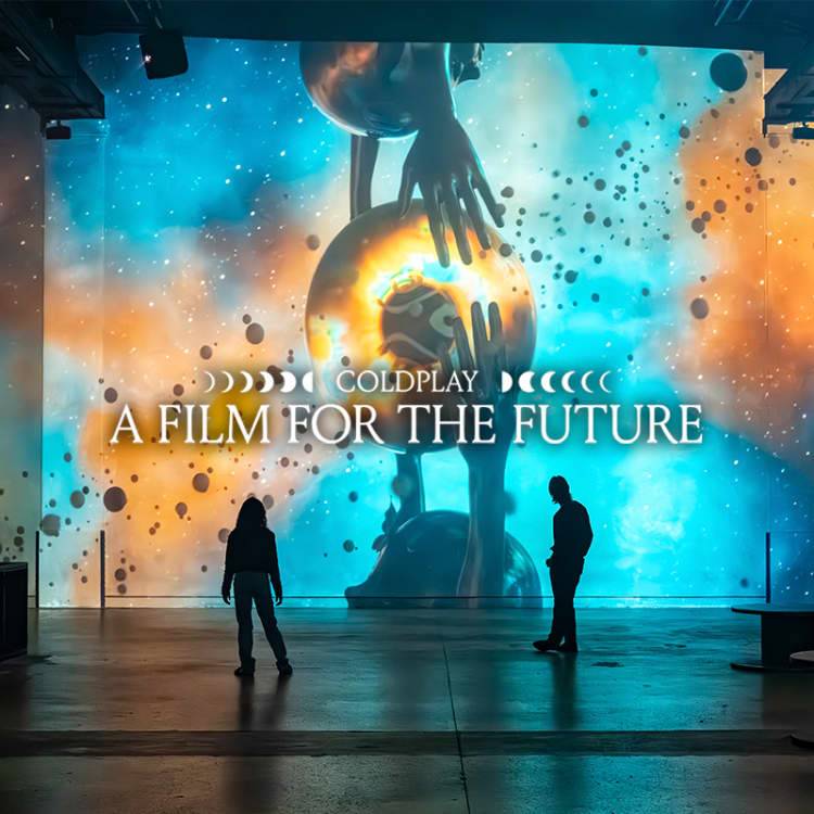 Coldplay : A Film for the Future à l’Atelier des Lumières