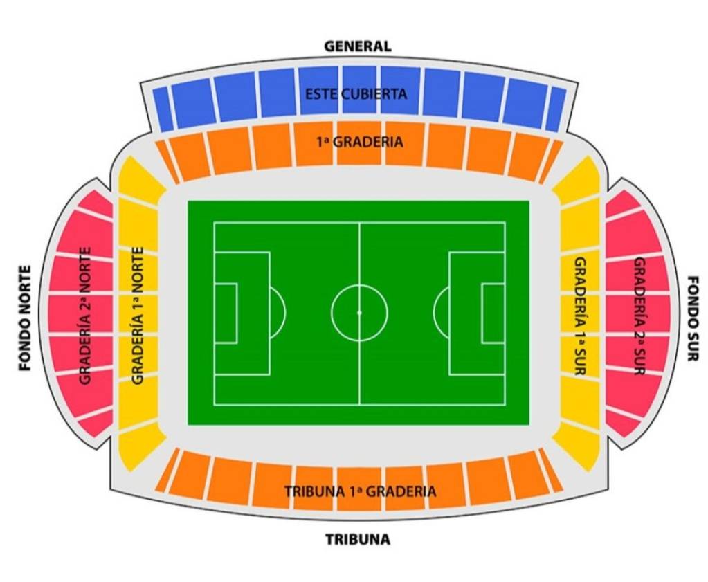 Coliseum Alfonso Pérez Map