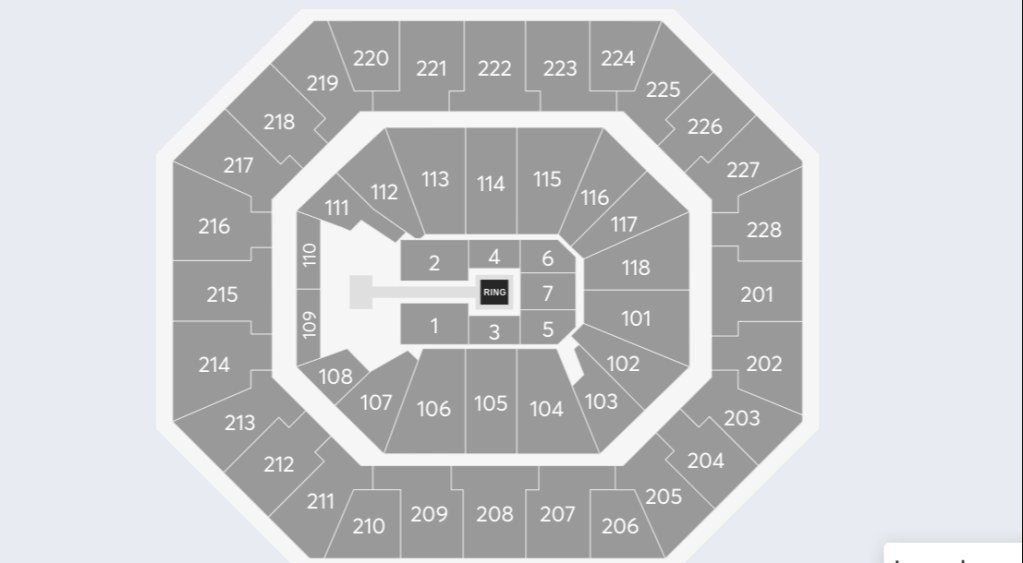 Colonial Life Arena Map