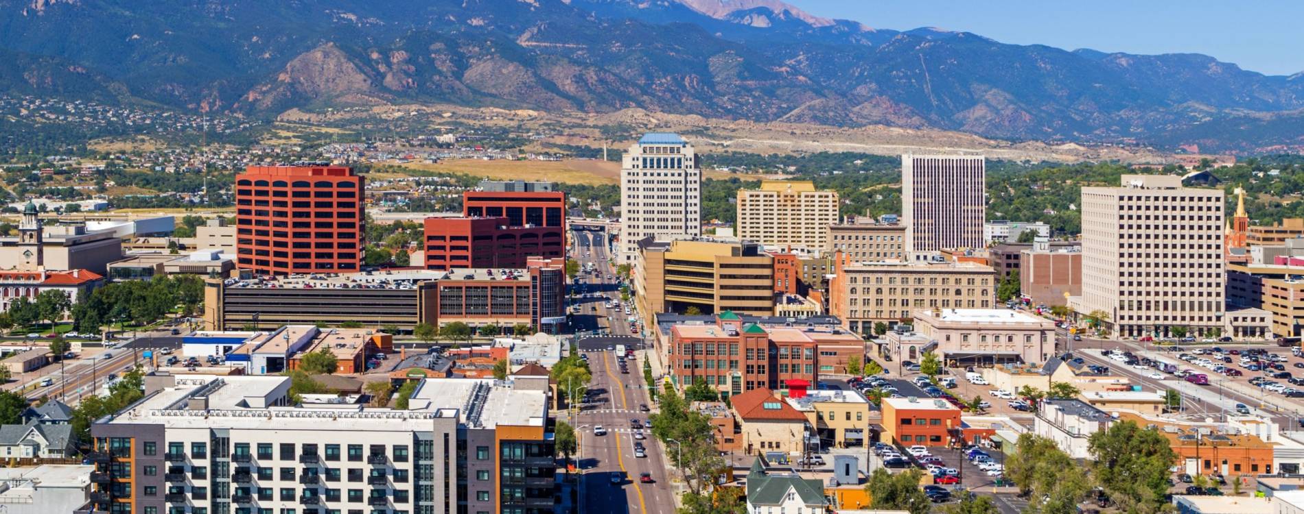 Colorado Springs skyline