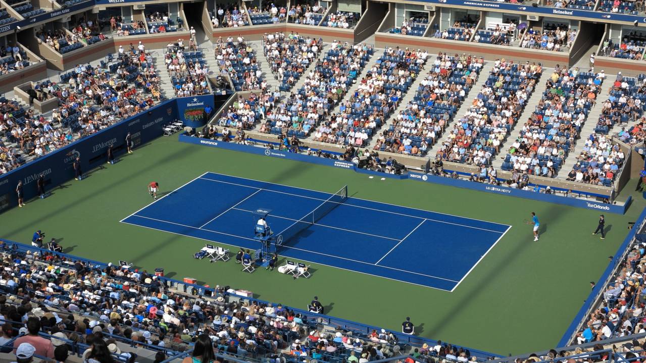 Courtside seats, Arthur Ashe Stadium